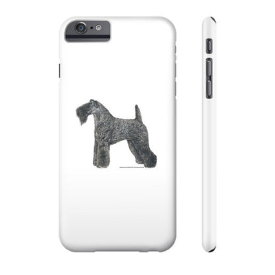Kerry Blue Terrier Illustration Phone Case