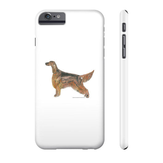 Irish Setter Illustration Phone Case