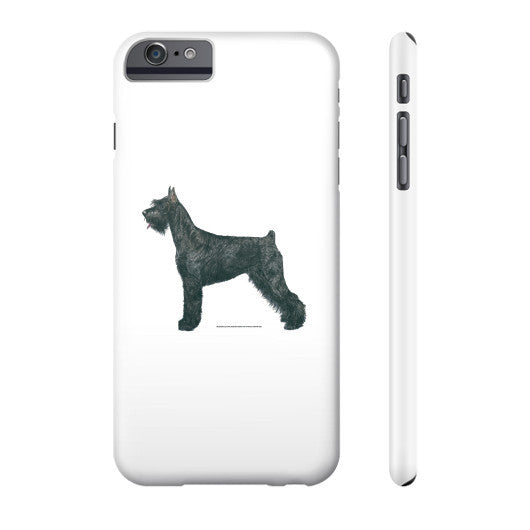 Giant Schnauzer Illustration Phone Case