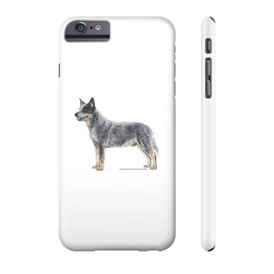 Australian Cattle Dog Illustration Phone Case