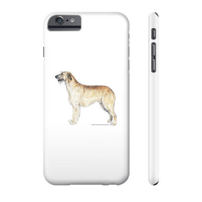 Irish Wolfhound Illustration Phone Case