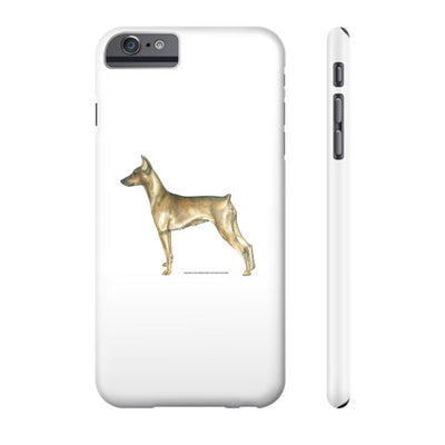 German Pinscher Illustration Phone Case