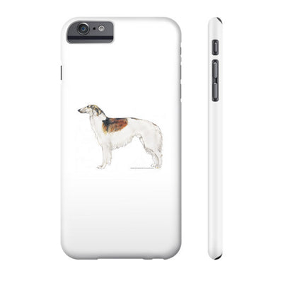 Borzoi Illustration Phone Case