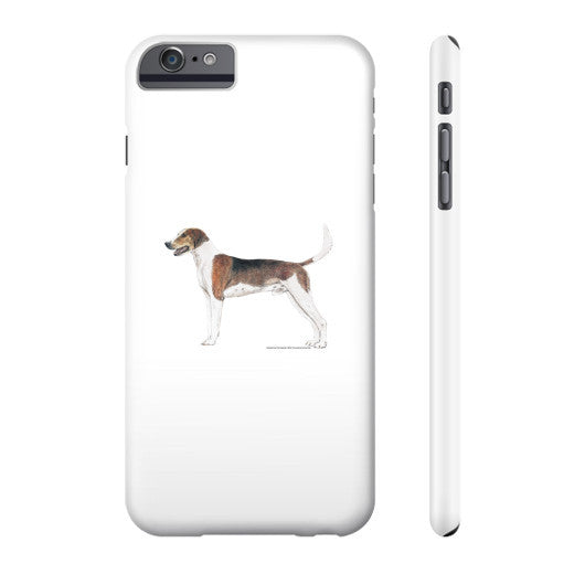 American Foxhound Illustration Phone Case