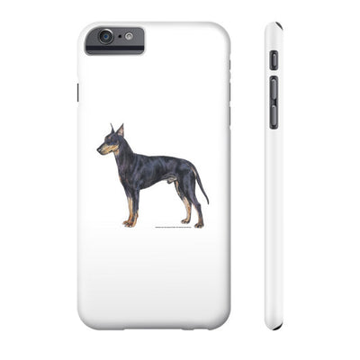 Manchester Terrier Illustration Phone Case