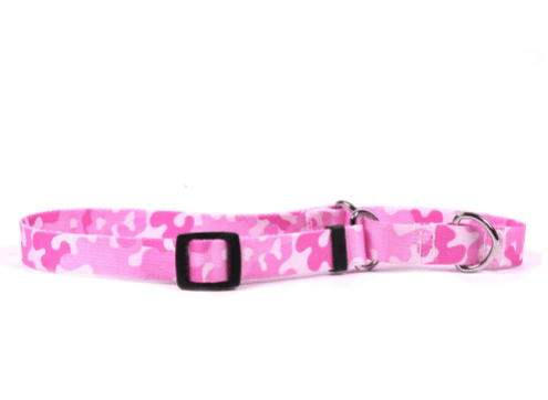 Camo Pink Martingale Collar