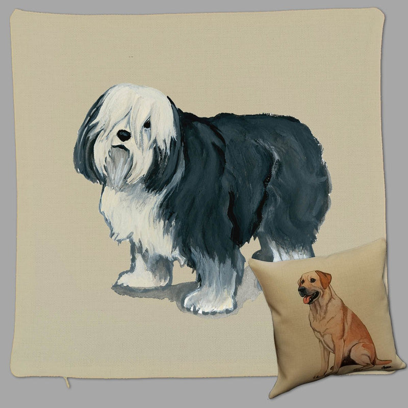 Polish Lowland Sheepdog Pillow Cover