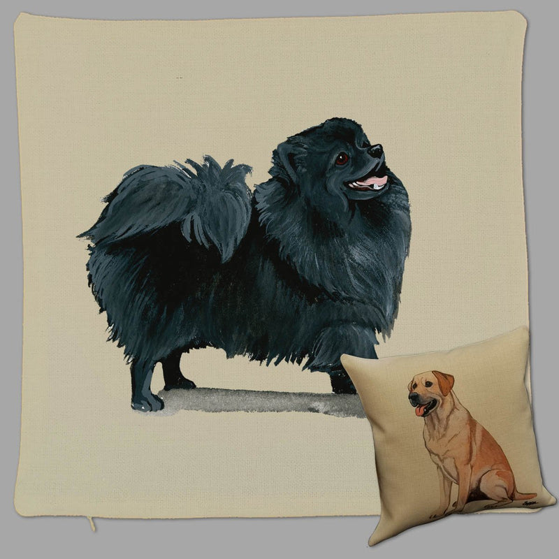 Pomeranian Pillow Cover