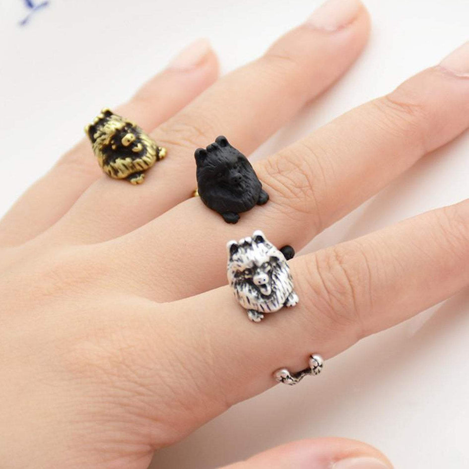 Pomeranian Wrap Ring