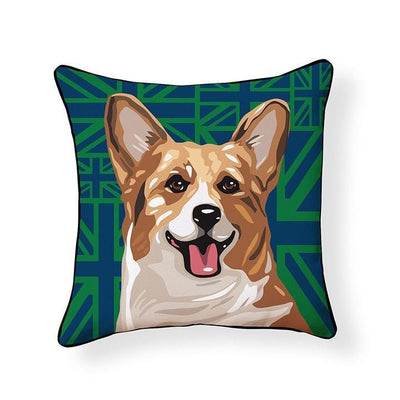Corgi Pooch Decor Decorative Pillow