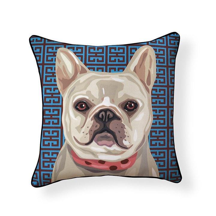 French Bulldog Pooch Decor Decorative Pillow