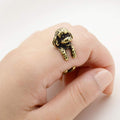 Toy Poodle Wrap Ring