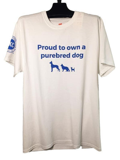 "Proud To Own A Purebred Dog" T-shirt