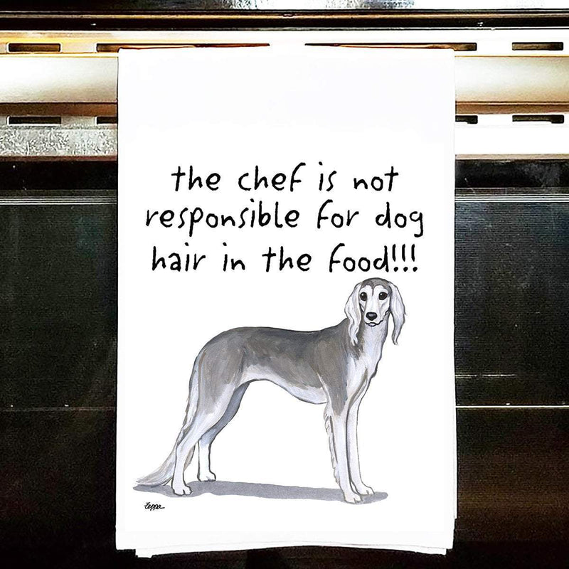 Saluki Tea Towel