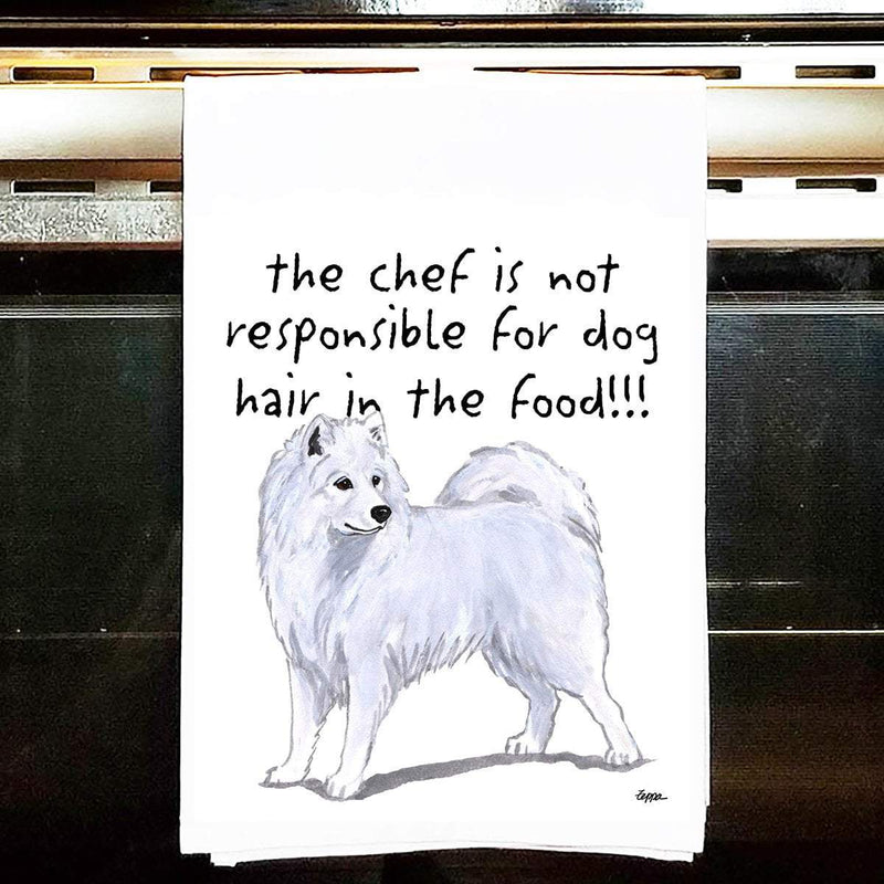 Samoyed Tea Towel