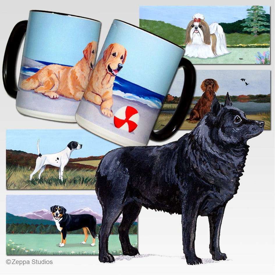 Schipperke Scenic Mug