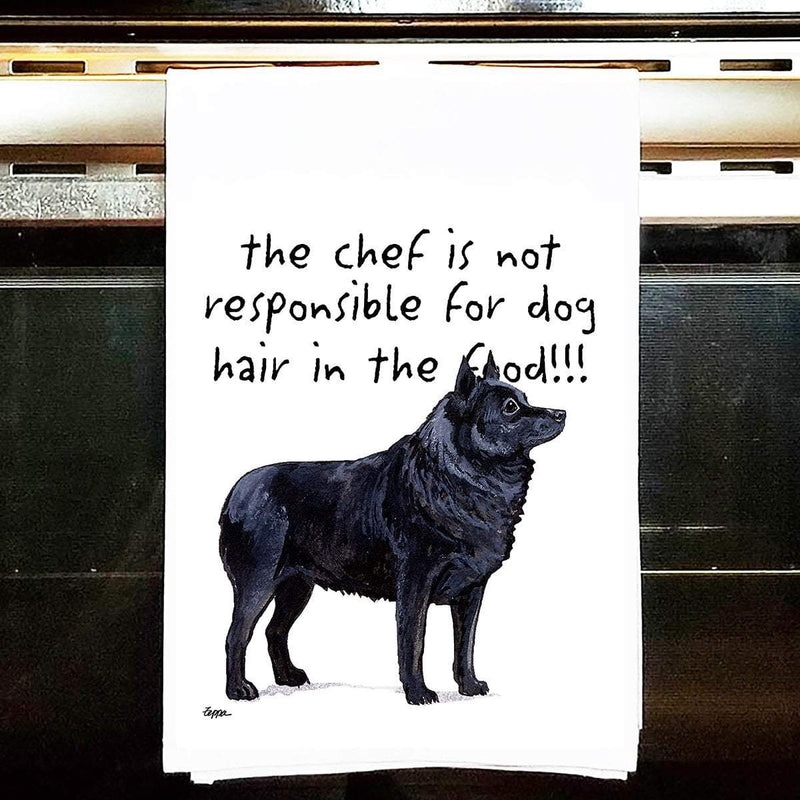 Schipperke Tea Towel