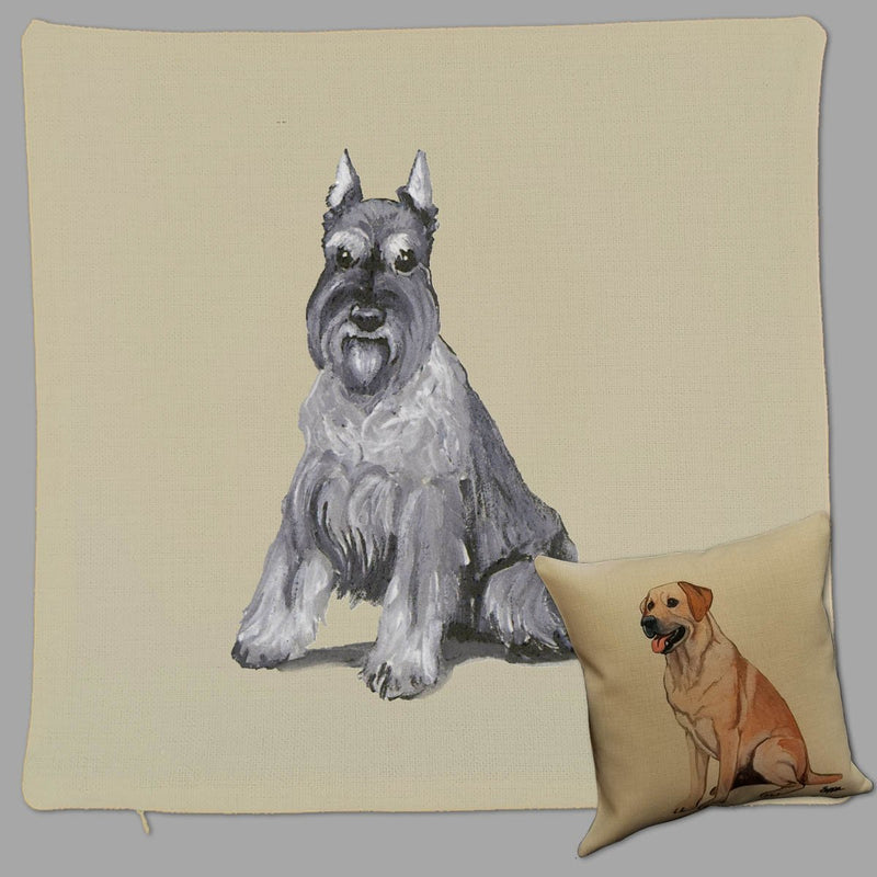 Schnauzer Pillow Cover