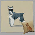Schnauzer Pillow Cover