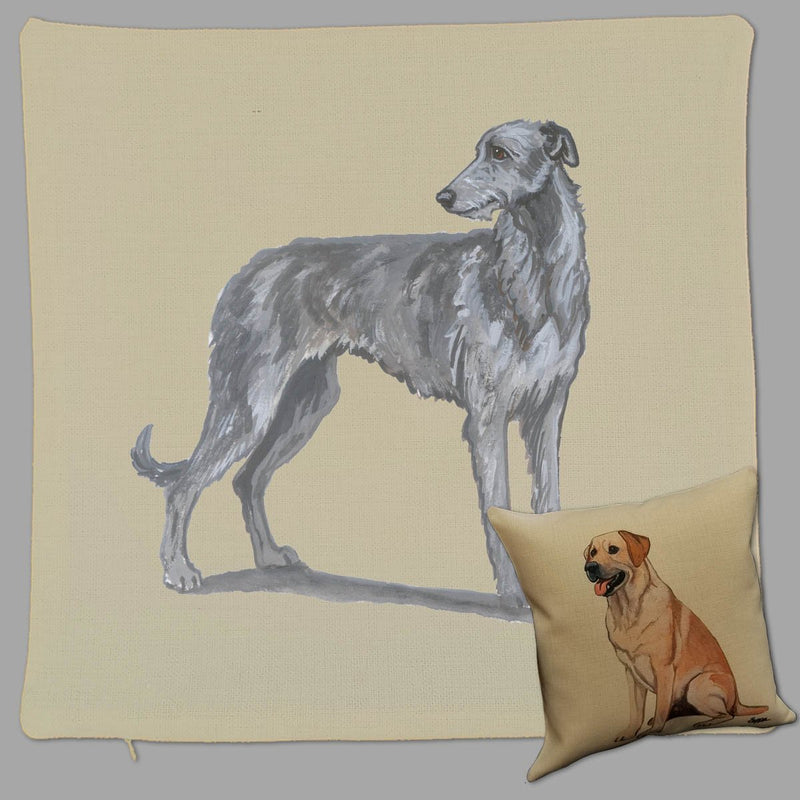 Scottish Deerhound Pillow Cover