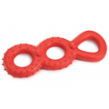 3-Ring Rubber Tug Dog Toy