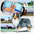 Shetland Sheepdog Scenic Mug