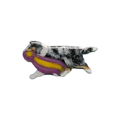 Hand-Painted Shetland Sheepdog Pin