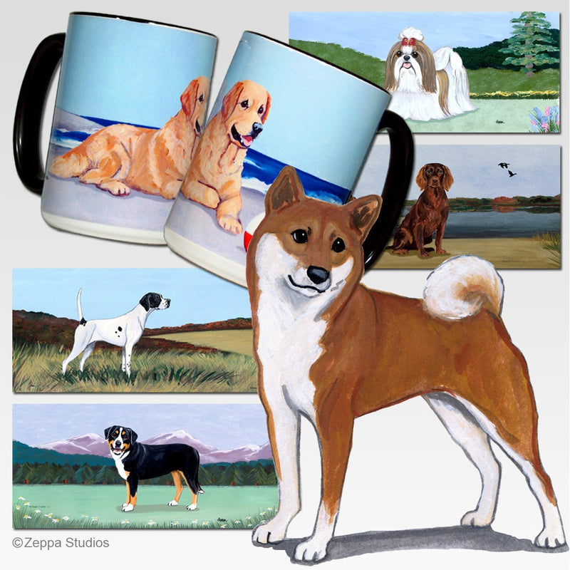 Shiba Inu Scenic Mug