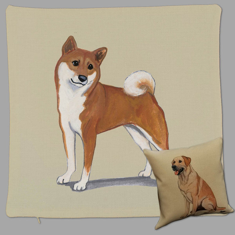 Shiba Inu Pillow Cover