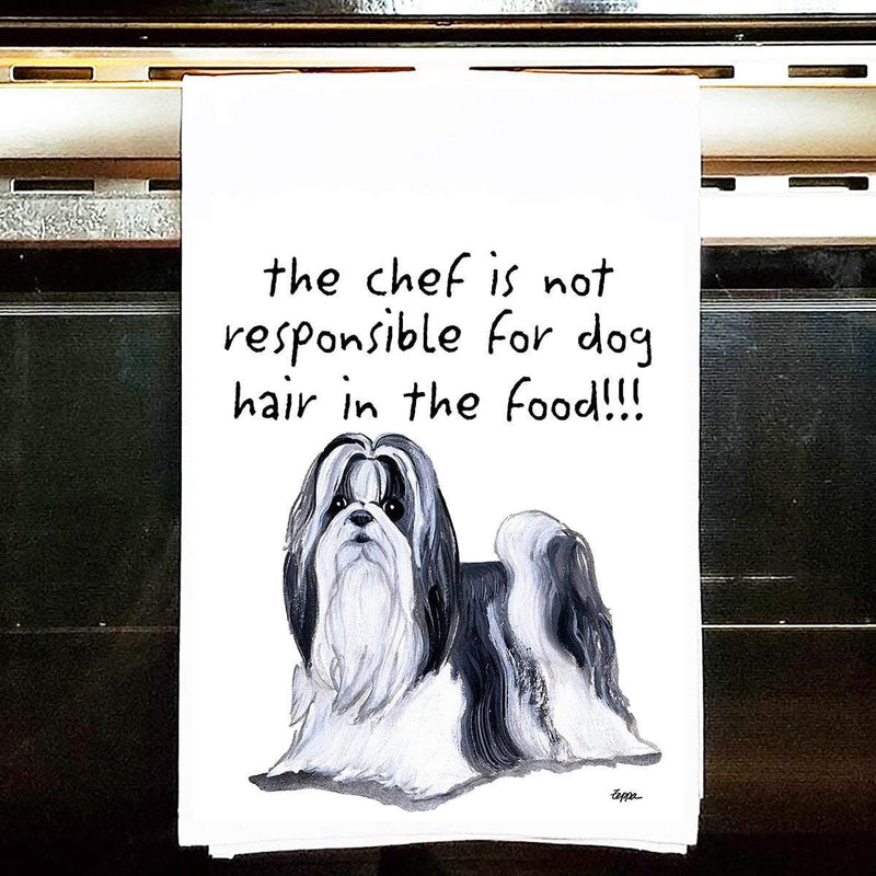 Shih Tzu Tea Towel
