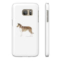 Smooth Collie Illustration Phone Case  WOOFipedia Shop