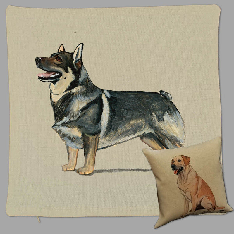 Swedish Vallhund Pillow Cover