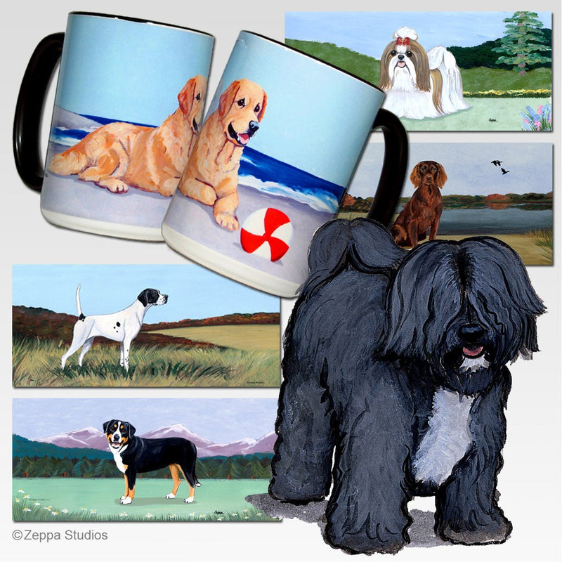 Tibetan Terrier Scenic Mug