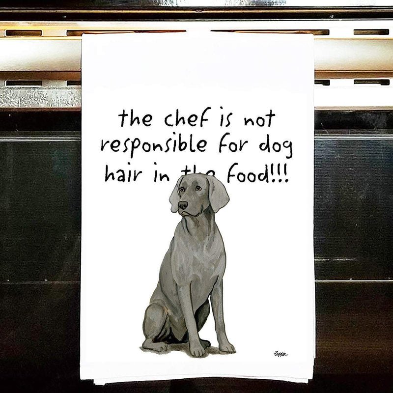 Weimaraner Tea Towel