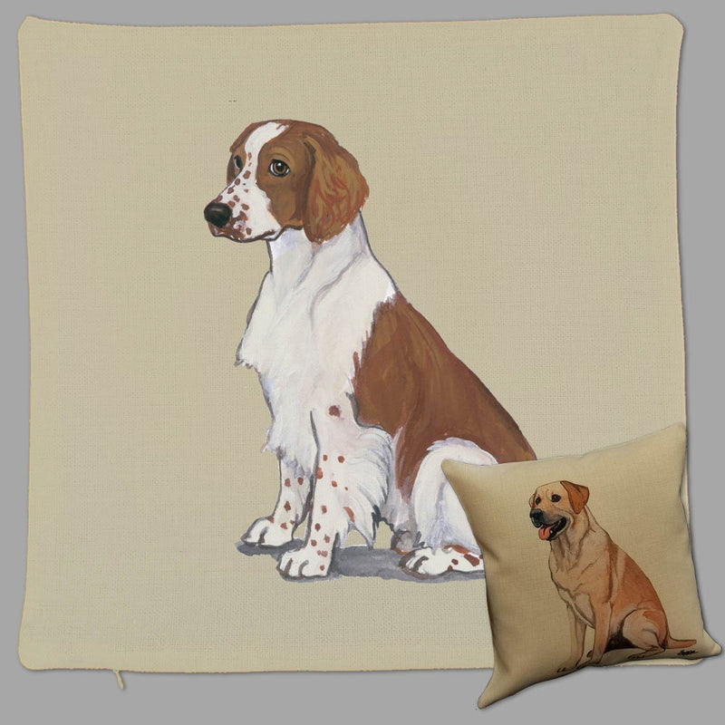 Welsh Springer Spaniel Pillow Cover