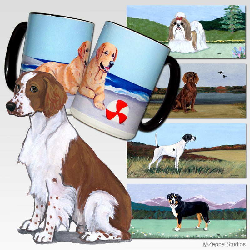 Welsh Springer Spaniel Scenic Mug