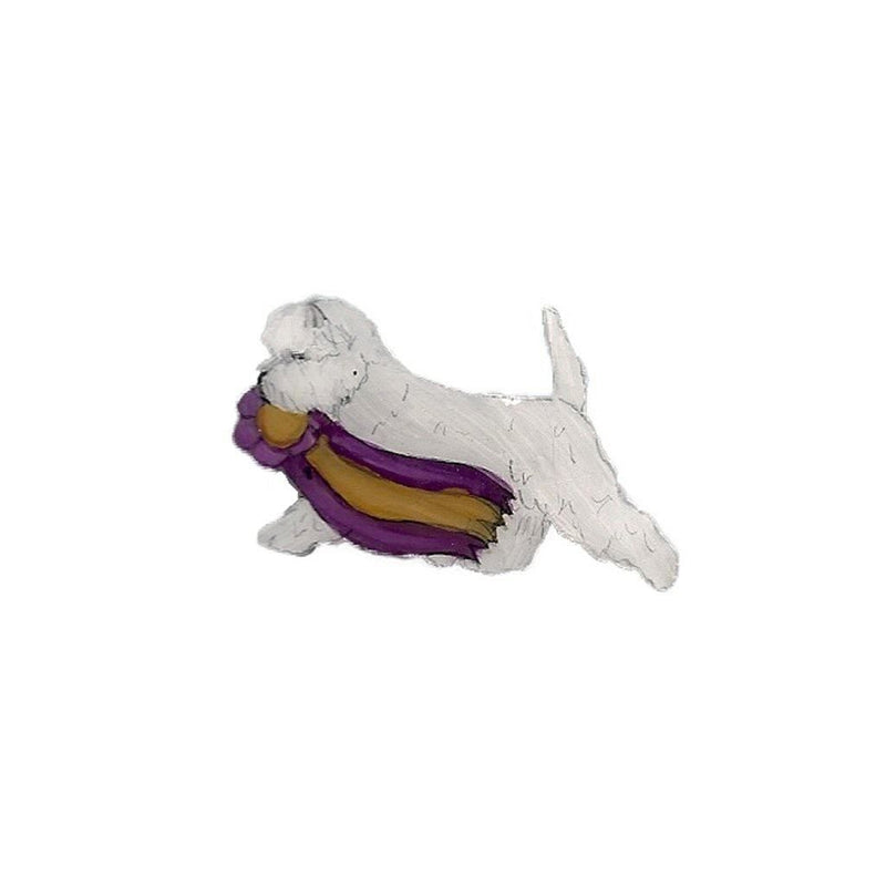 Hand-Painted West Highland White Terrier Pin