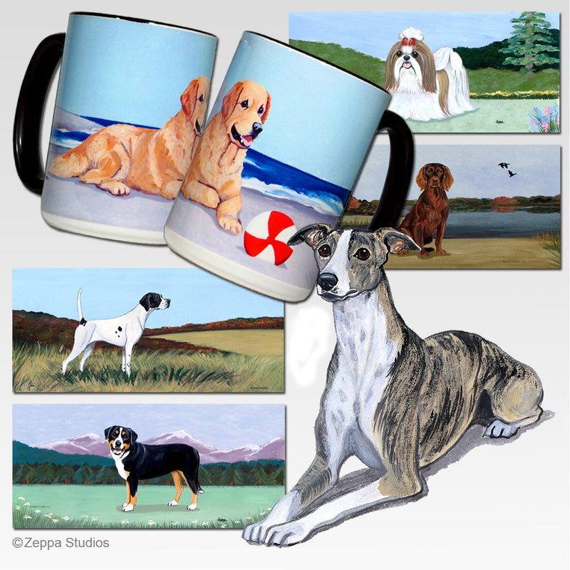 Whippet Scenic Mug