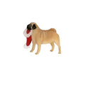 Pug Hand-Painted Holiday Pin